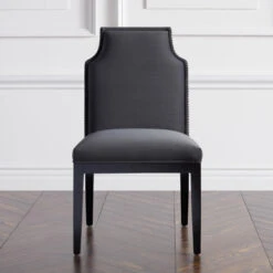 Jasmine Dining Chair - Matte Black