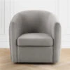 Aria Tufted Swivel Glider