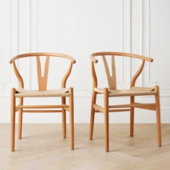 Tia Dining Chair Natural/Natural - Set Of 2