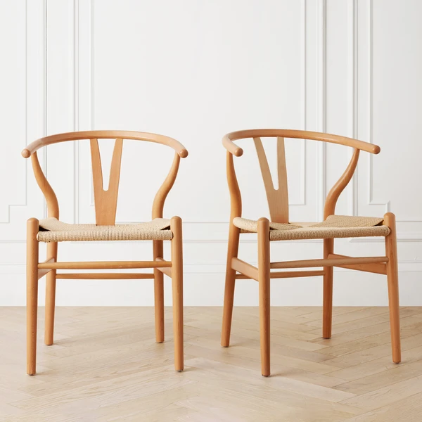 Tia Dining Chair Natural/Natural - Set Of 2