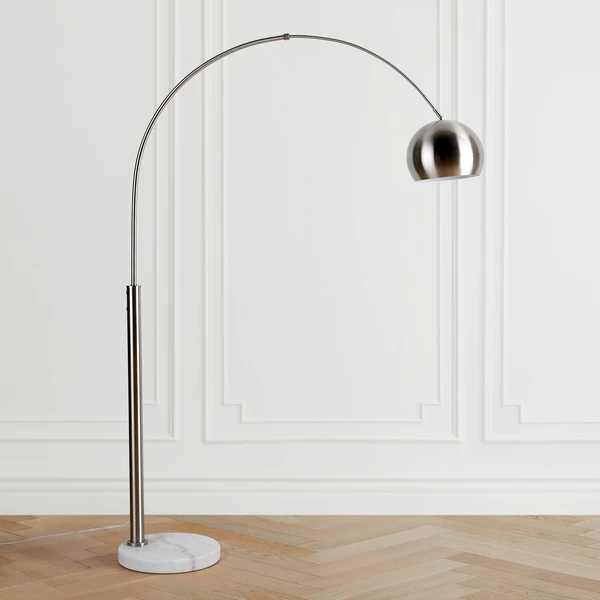 Orson Floor Lamp - Nickel
