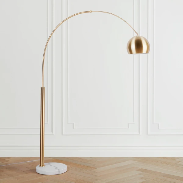 Orson Floor Lamp - Brass