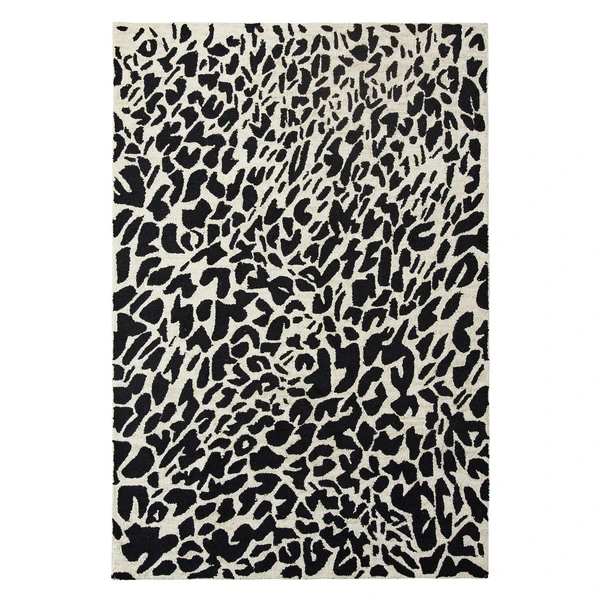 Javari Rug - Black/Ivory - Image 3