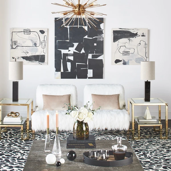 Javari Rug - Black/Ivory - Image 4