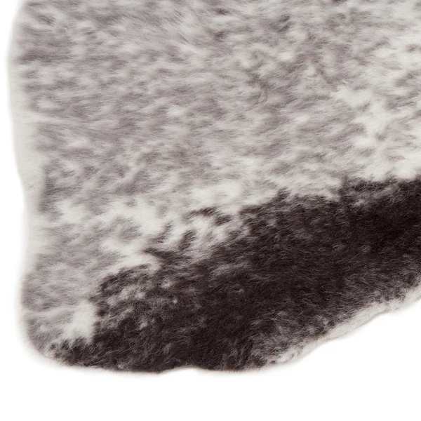 Ayi Faux Cowhide Rug - Charcoal - Image 2