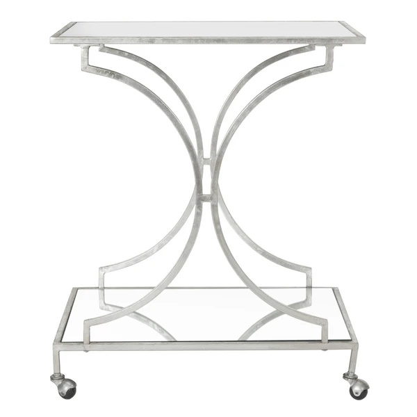 Arden Bar Cart - Silver