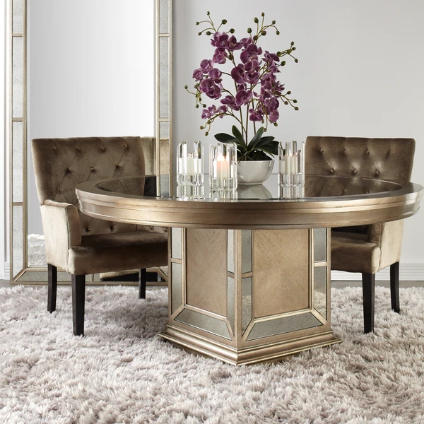 Faux Orchid Amethyst With Pot - Image 2