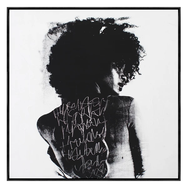 Graffiti On Her Back