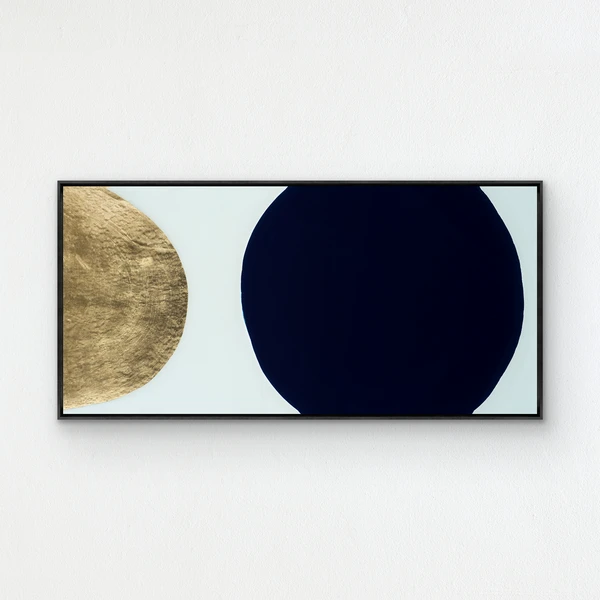 Gold And Indigo Orb - Small