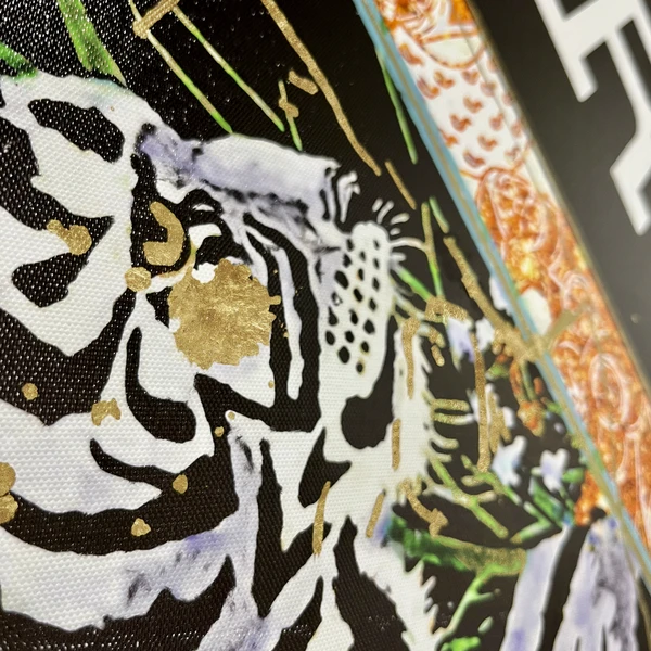 Jungle Tiger - Embellished - Image 3