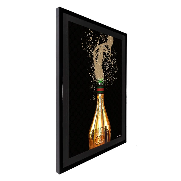 Italian Champagne - Framed Embellished Print - Image 2