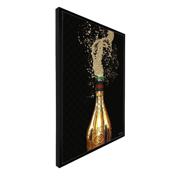 Italian Champagne - Embellished Canvas - Image 2