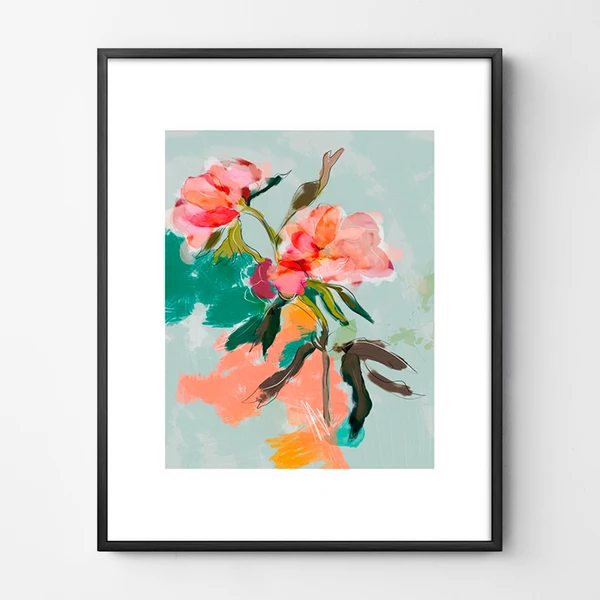 Peonies Floral