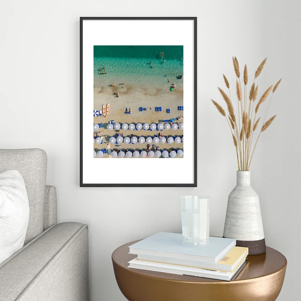 Blue And White Umbrellas - Image 5