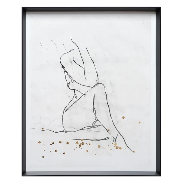 Nude Contour Sketch 1