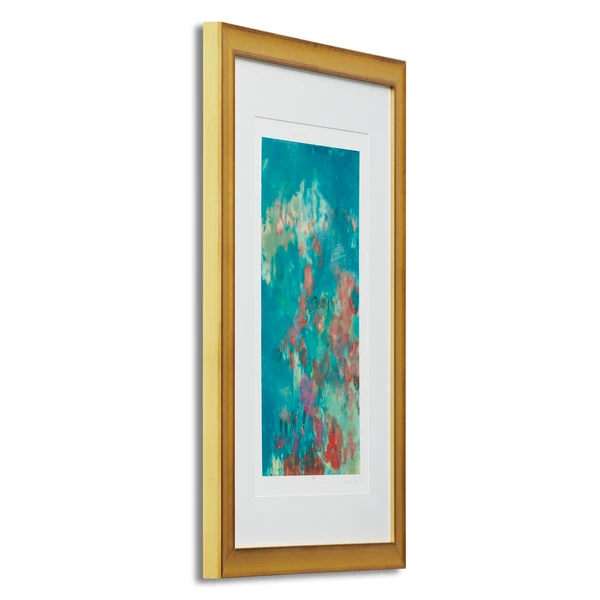 Teal Rose Garden I - Limited Edition - Image 2